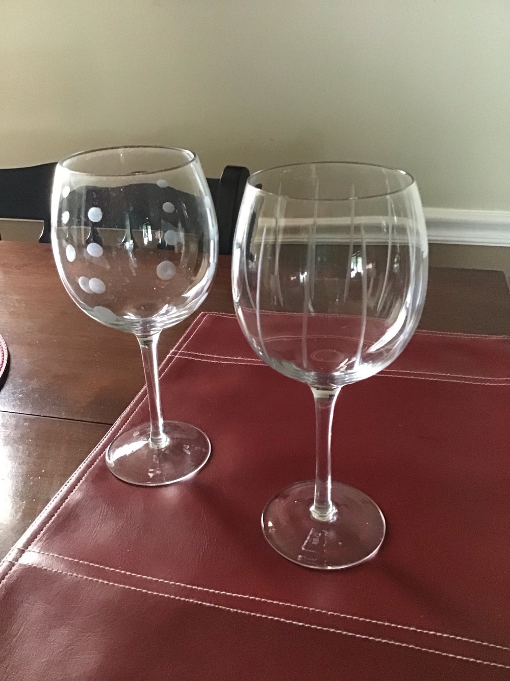 Mikasa “Cheers” Balloon Stem Wine Glasses